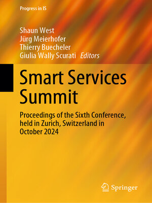 cover image of Smart Services Summit